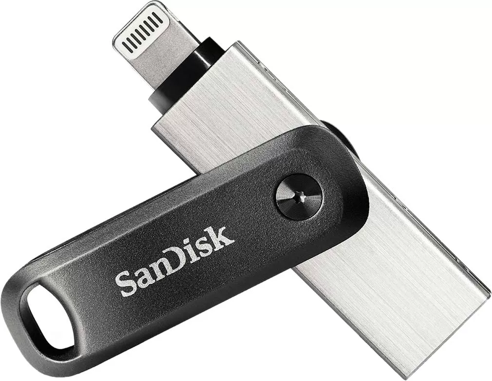 Флеш-накопитель SanDisk iXpand Flash Drive Go USB-A 3.0 – Lightning 256ГБ