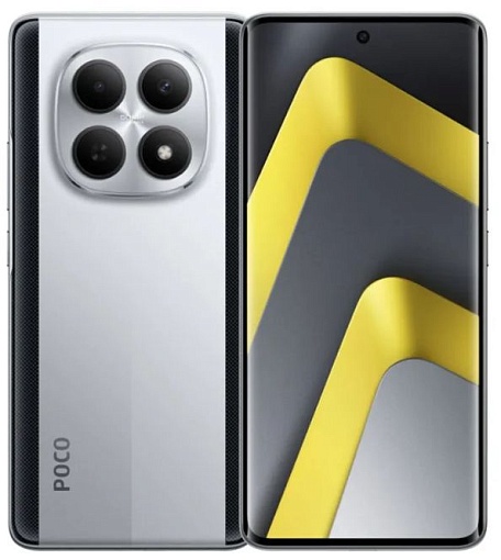 Смартфон Xiaomi POCO M8 8/256 ГБ, серебристый
